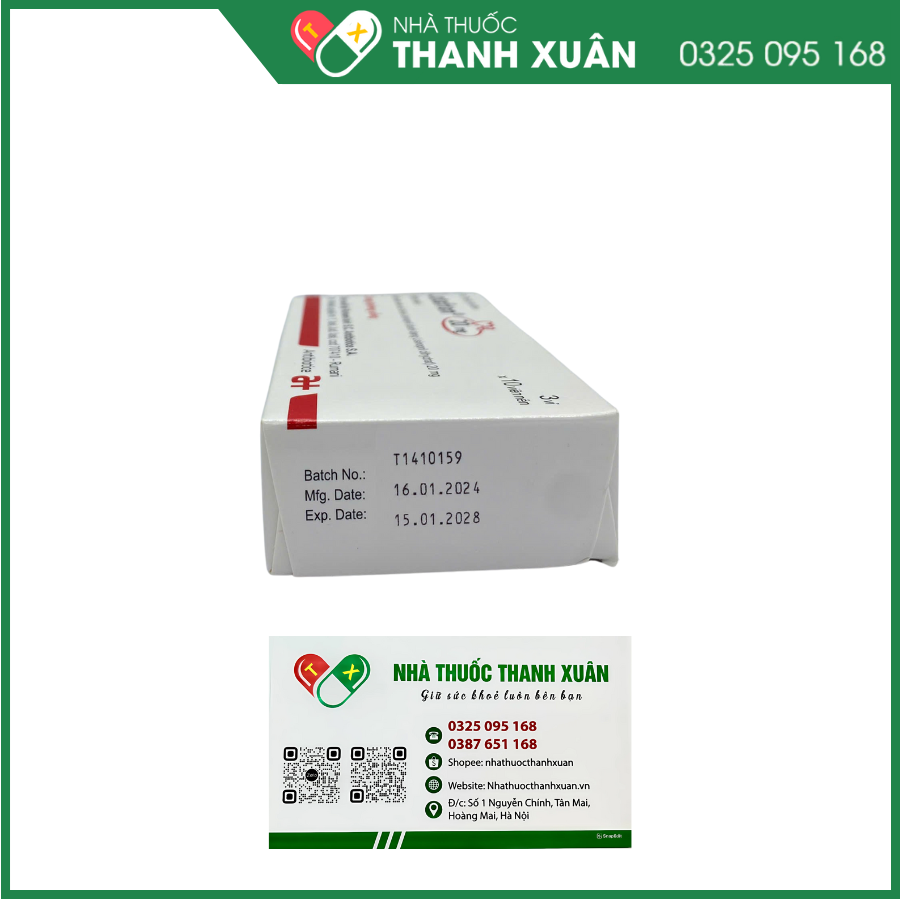 Lotafran® 20mg điều trị tăng huyết áp, điều trị suy tim